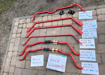 Opel Astra GSI Kadett GSI c20xe 25mm saab 900 9-3 sportowy stabilizator tył