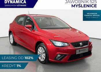 Seat Ibiza VAT 23% Style 1.0TSI 95KM M5 2022 r., salon PL, I właściciel V …