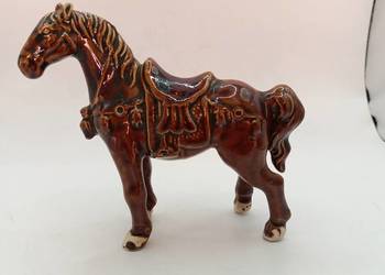 Figurka ceramiczna koń w stylu dynastii Tang