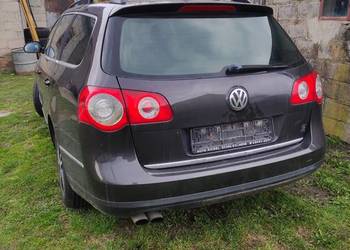 Passat B6 kombi zderzak tył lc8z
