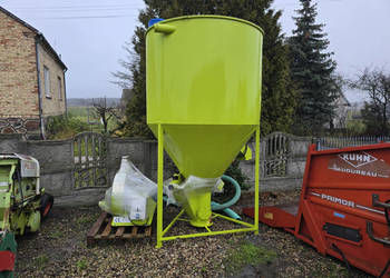 Mieszalnik z wagą, pompą ssąco tłoczącą i śrutownikiem młynek bijakowy ADR…