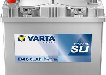 Akumulator Varta Blue D48 12V 60Ah 540A L+