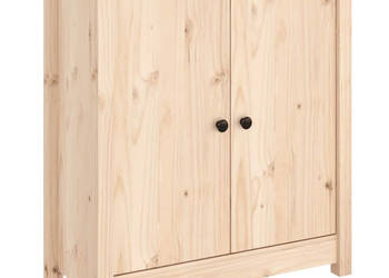 Szafka 70x35x80 cm lite drewno sosnowe WM-813719