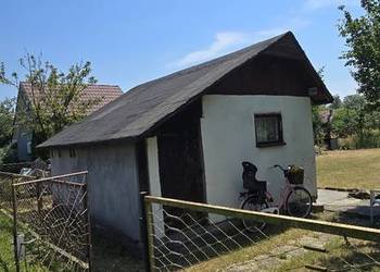 działka rekreacyjna 337 m2 rod stare stawy z domkiem murowanym dobrym stani