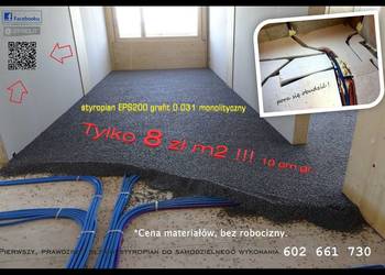 granulat styropianowy Styrolit konglomerat 0.8 m3