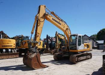 Koparka gąsienicowa Liebherr R 906, 2010 rok.