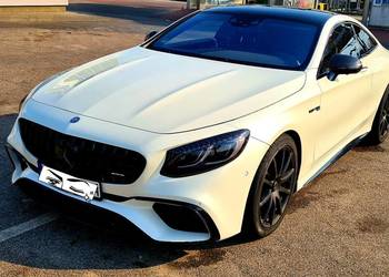 Mercedes S500 Coupe AMG/Designo/pakiet S63/full opcja/zamiana