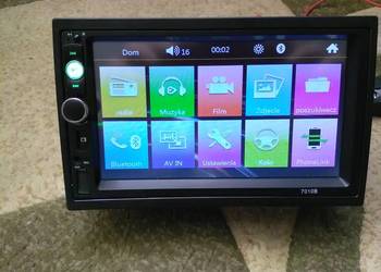 Radio z LCD z dotykowym ekranem