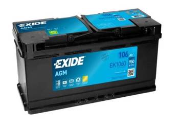Akumulator 106Ah EXIDE AGM EK1060 950A DARMOWY DOWÓZ