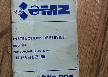 Instrukcja obsługi MZ etz 125 150