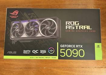Na sprzedaż karta graficzna Asus GeForce RTX 5090 ROG Astral OC 32 GB GDDR7