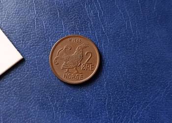 Stare monety 2 ore 1963 Norwegia