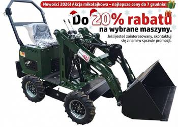 NOWA 2026 MINI ŁADOWARKA KOŁOWA MS-L116 JSB MINI