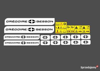 naklejki gregoire besson zestaw
