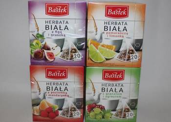 Bastek Herbata biała 20t agrest figa gruszka mandarynka pomarańcza limonka
