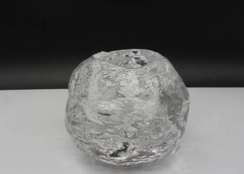 ŚWIECZNIK SZKLANY-KULA ŚNIEŻNA KOSTA BODA-SZWECJA ŚWIECZNIK SZKLANY-KULA ŚNIEŻNA KOSTA BODA-SZWECJA