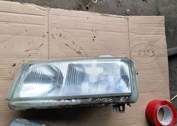 VW PASSAT B4 LAMPA PRZÓD PRZEDNIA LEWA ZAŚLEPKA LAMPY ŻARÓWEK