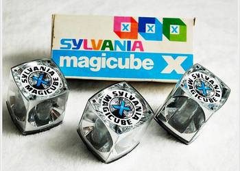 Żarówki błyskowe Sylvania Magicube X - flash cube Kodak PRL