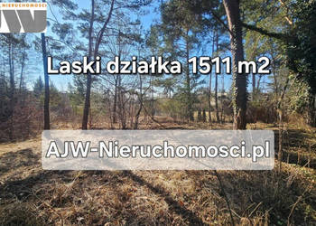 Działka Laski Laski 1500m2