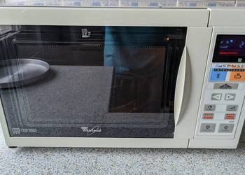 Mikrofalówka Whirlpool AVM 918/WP/WH sprawna 6 zmysł Grill Szwecja Mikrofalówka Whirlpool AVM 918/WP/WH sprawna 6 zmysł Grill Szwecja