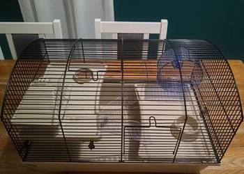 Klatka dla chomika z wyposażeniem