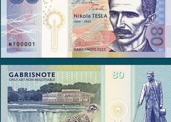 Banknot Nikola Tesli 2023 od Matej Gábryšia