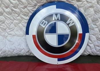 BMW szyld emaliowany duży 50 cm średnicy