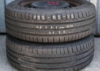 2 x Opona letnia Continental PremiumContact 6 195/65R15 91 H 4,5-5,5mm 20R