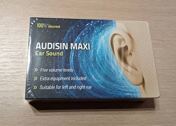 Audisin Maxi Ear Sound wzmacniacz słuchu aparat słuchowy nowy nieużywany