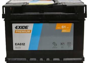Exide Premium 61Ah 600A 12V EA612 Radomsko ul.Krakowska 17
