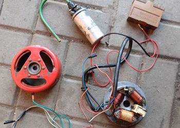 Simson części DDR bak boczki zapłon