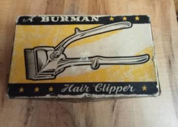maszynka do strzyżenia włosów burman vintage.
