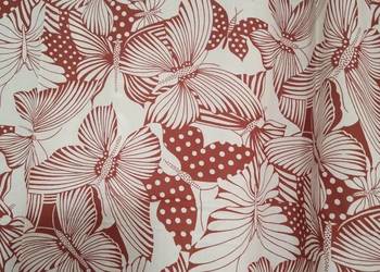 Materiał zasłonowy z PRL -u