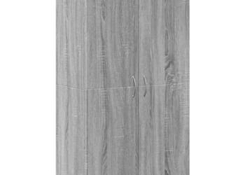 Szafka na dokumenty szary dąb sonoma 60x32x115 cm WM-840777