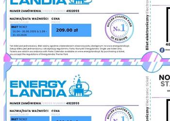 Bilety do Energylandi