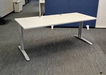 biurko białe Maro 180/80 / meble biurowe Leszno