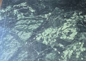 ​Blat kamienny zielony marmur 136x70 do stolika, konsoli, łazienki
