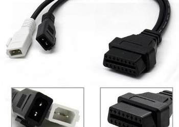 NOWY kabel Audi 2P + 2P OBD adapter przejściówka