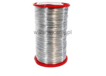 Drut pszczelarski do ramek 0,5mm 0,50kg stal ocynkowana