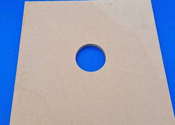 Płyta mdf 360mm x 360mm średnica otworu 75mm grubość 13mm
