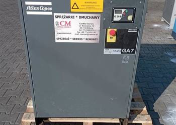 Sprężarka śrubowa Atlas Copco GA7, 7KW S003799