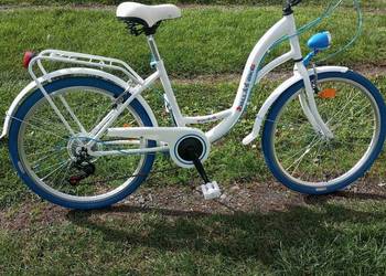 Rower damka/młodzieżowy 24" jak nowy
