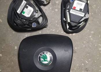 Airbag, poduszka kierowcy + dwa pasy przód Skoda Octavia 2