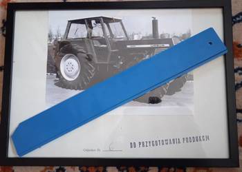 Obrazek z ciągnikiem Ursus 1204 pamiątka oryginał