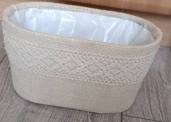 ozdobny koszyk kosz do przechowywania