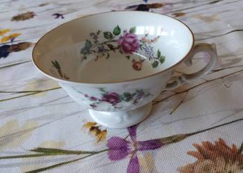 PRL filiżanka Wałbrzych porcelana