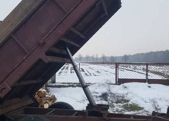 Przyczepa jednoosiowa wywrotka