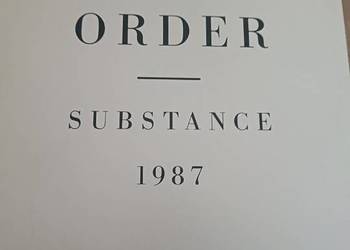 New Order Substance 1987  Płyta winylowa