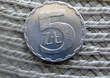 Polska 5 zł 1989r - Mała
