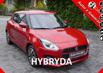 Suzuki Swift Hybryda+benz Kamera Led Navi Stan b.dobry bezwypadkowy Gwaran…